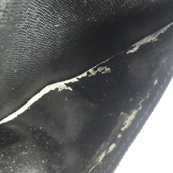 LOUIS VUITTON Black Epi Old Card case Leather - Picture 5 of 6